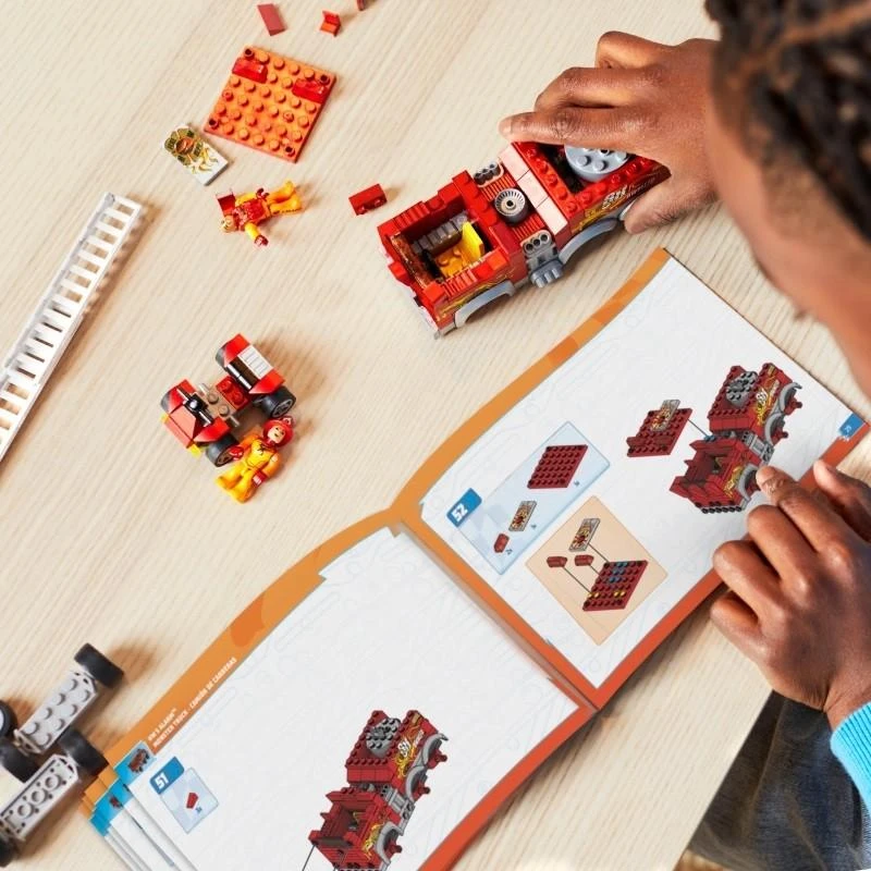 Mega Bloks Mega Construx konstruktorius Hot Wheels „Gaisrinės sunkvežimis“