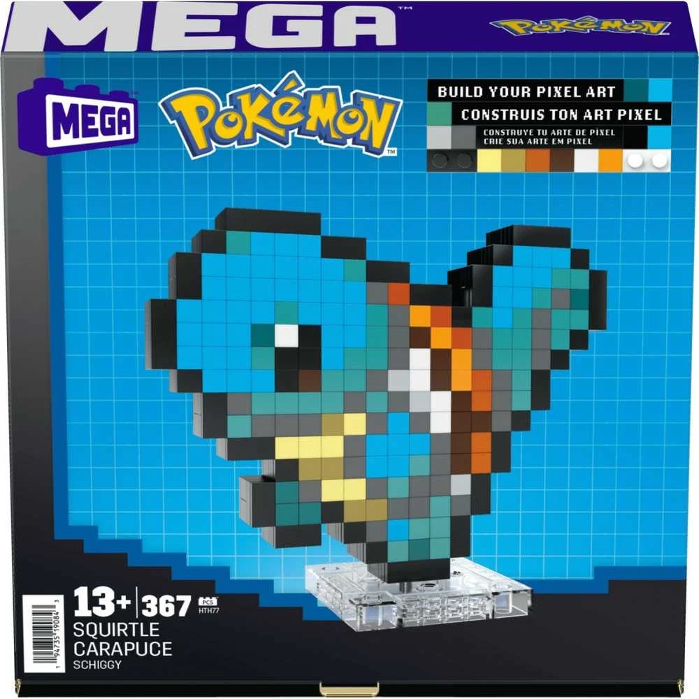 Mattel Konstruktorius Mega Construx Pokemon Pixel Squirtle HTH77