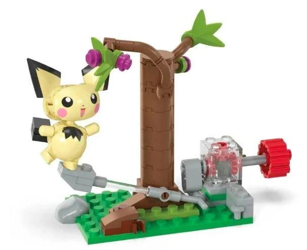 Mega Bloks Pokemon miško pikachu nuotykių konstravimo rinkinys