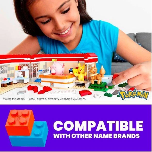 Mattel Mega Pokemon Forest Pokemon centras