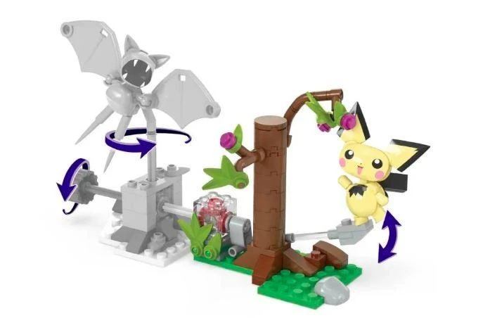 Mega Bloks Pokemon miško pikachu nuotykių konstravimo rinkinys
