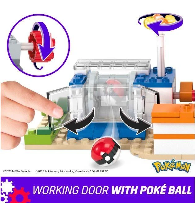 Mattel Mega Pokemon Forest Pokemon centras