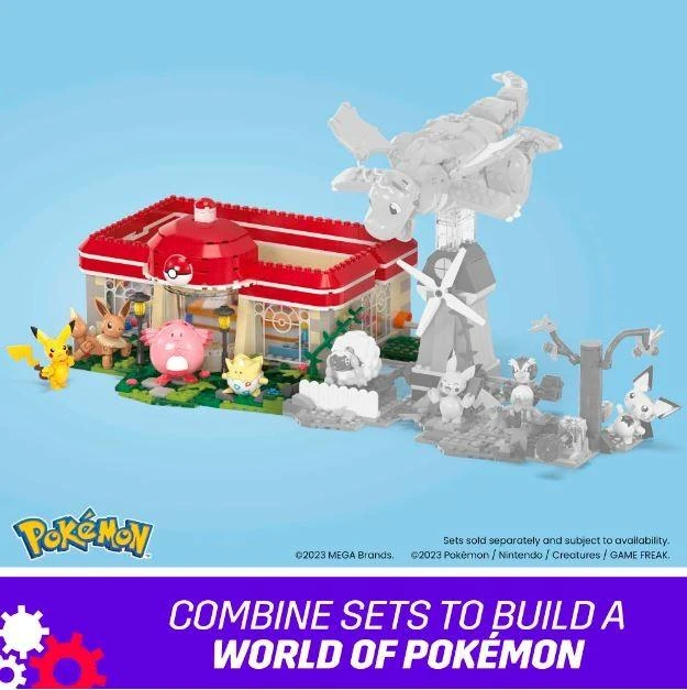 Mattel Mega Pokemon Forest Pokemon centras