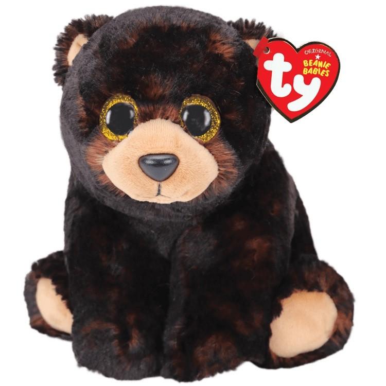 TY Beanie Boos Pliušinis žaislas - juodasis lokys, 15 cm aprašymas - Prekės nuotrauka