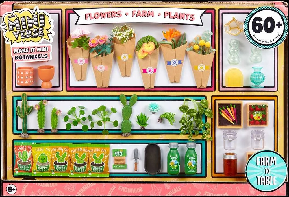MGA MINIVERSE Žaidimų rinkinys Botanicals