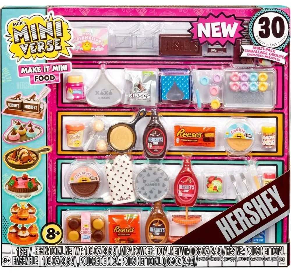 Multipack MGA Miniverse – „Make It Mini“ Hershey's kelių pakuočių rinkinys