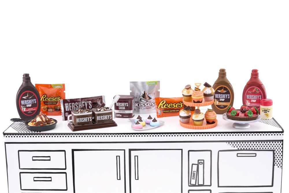 Multipack MGA Miniverse – „Make It Mini“ Hershey's kelių pakuočių rinkinys