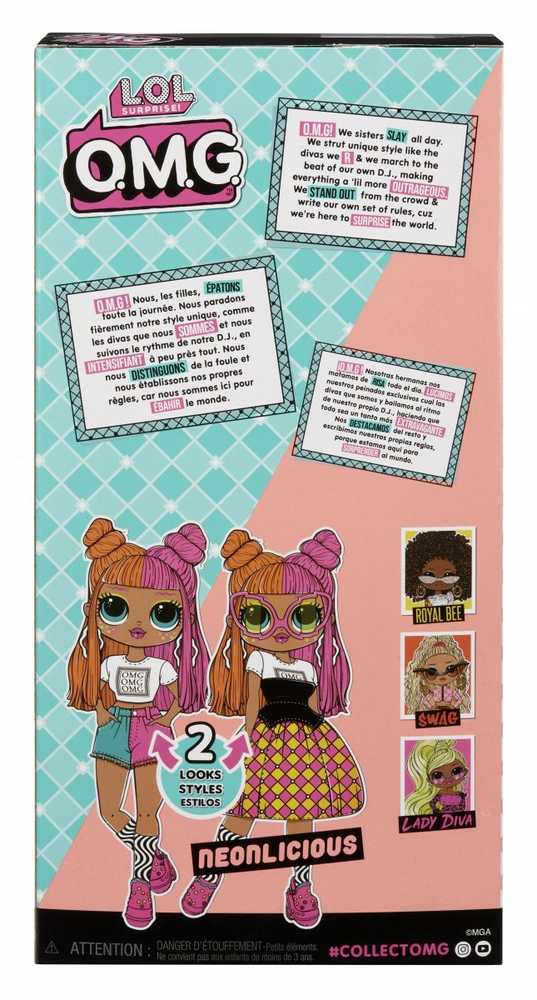 MGA 591580EUC L.O.L. Surprise OMG HoS Doll - Neonlicious
