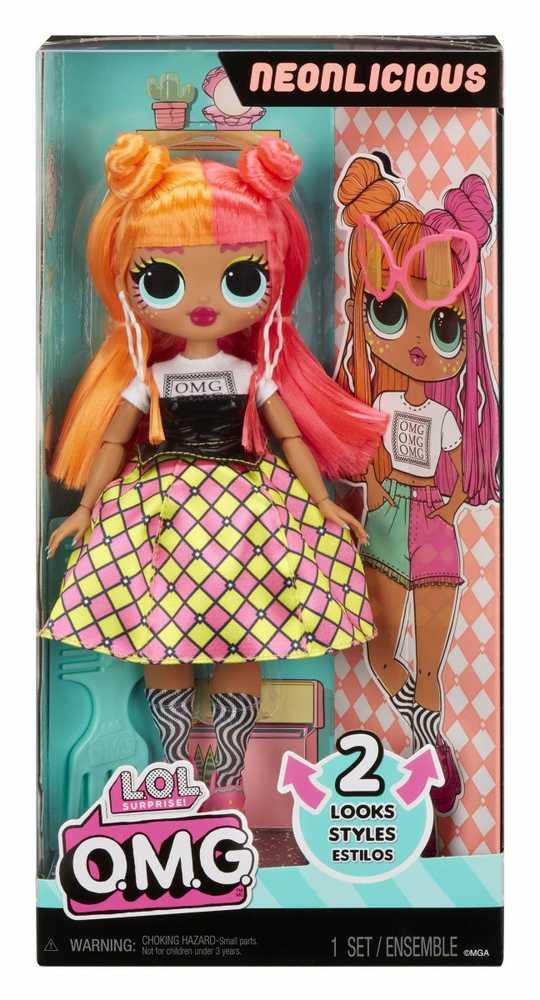 MGA 591580EUC L.O.L. Surprise OMG HoS Doll - Neonlicious