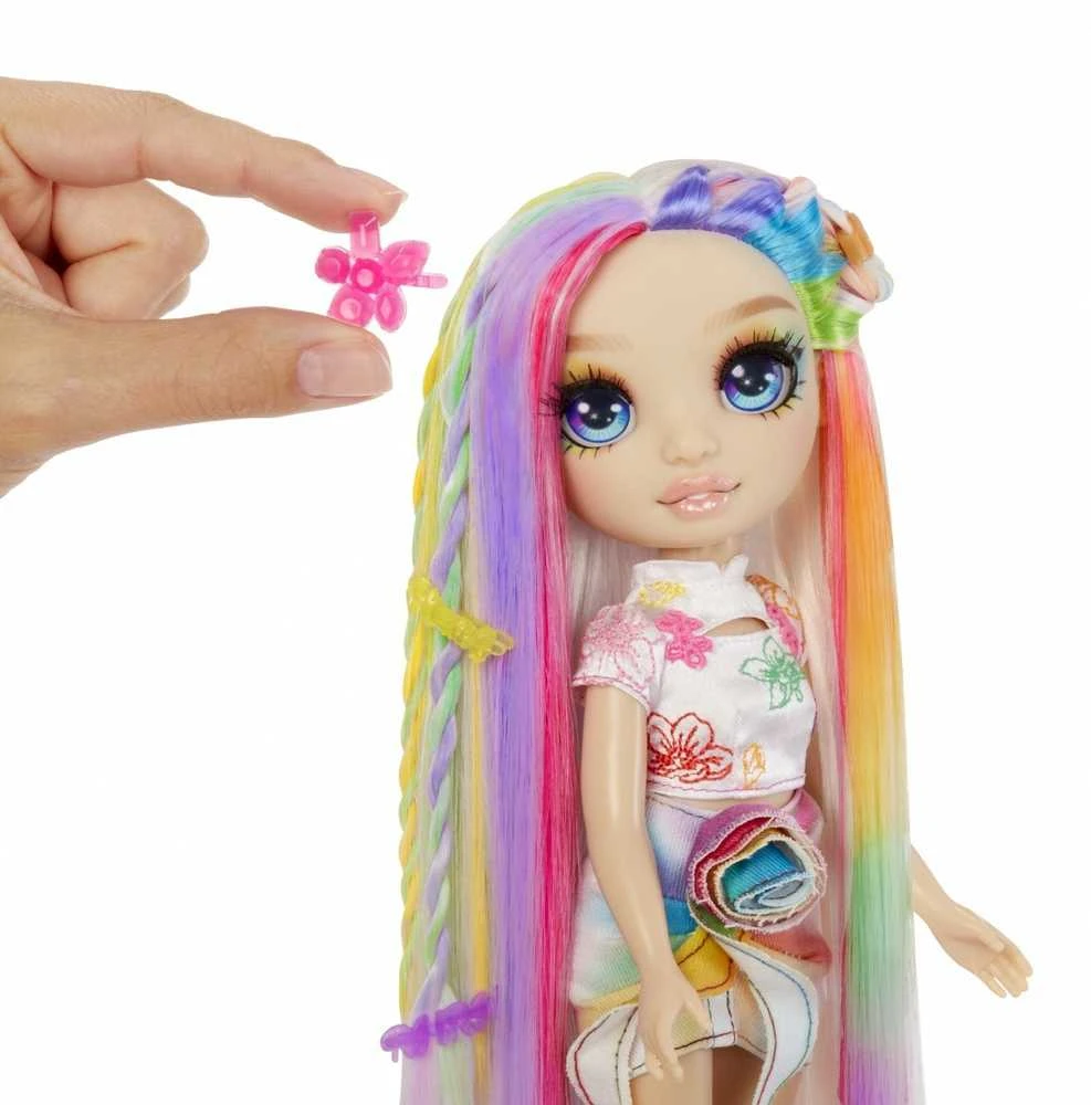 MGA Lėlė Rainbow High Hair Chalk & Style Amaya vaivorykštinė 526780-EUC