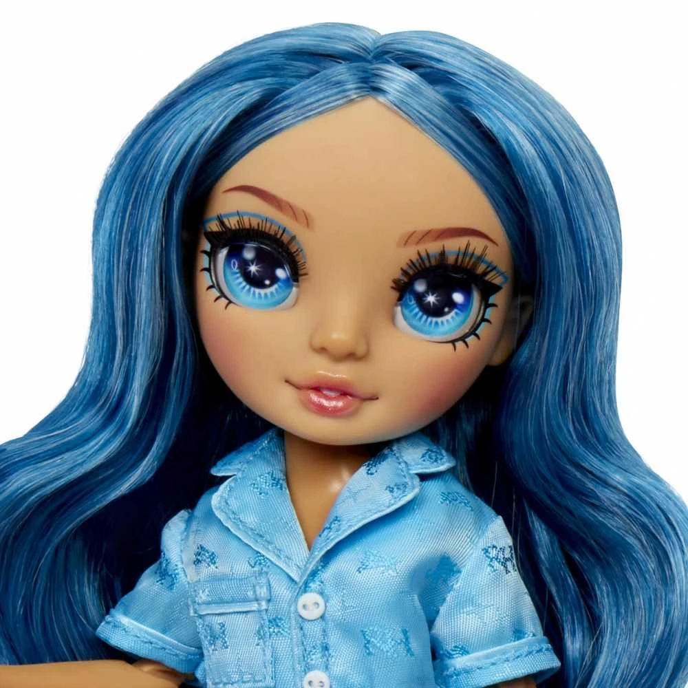 MGA Mėlyna L.O.L. Surprise Junior High PJ Party mados lėlė Skyler mėlynas 530947-EUC
