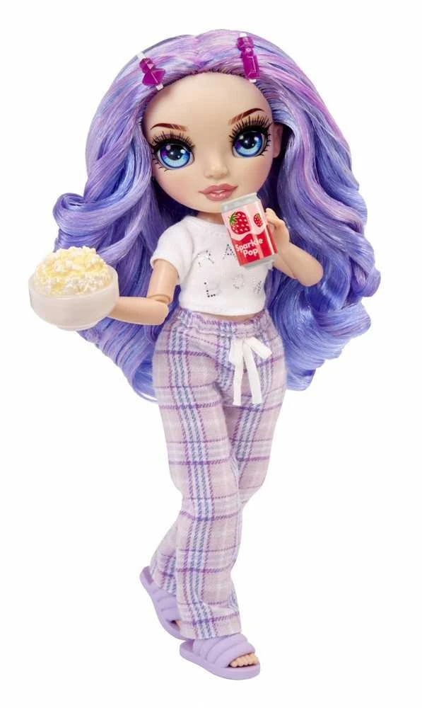MGA Lėlė Junior High Pižamų Vakarėlio kolekcija Violet violetinė 503705-EUC