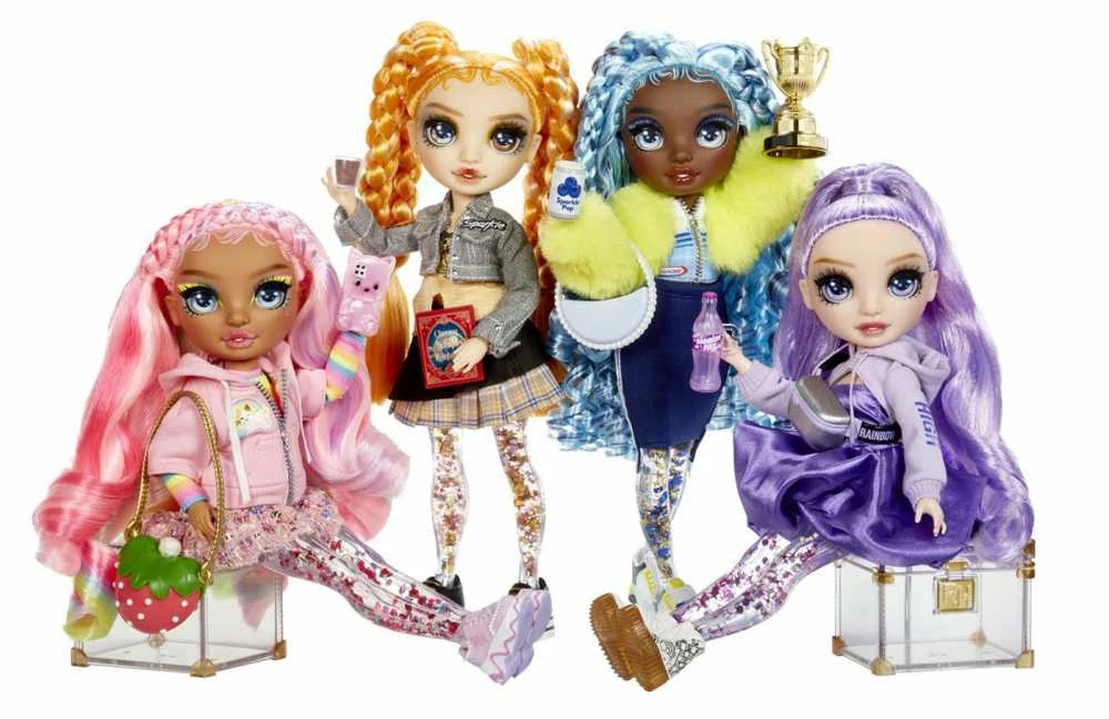 MGA Entertainment „Rainbow High Rainbow High Sparkle & Shine“ mados lėlė – Clementine, lėlė