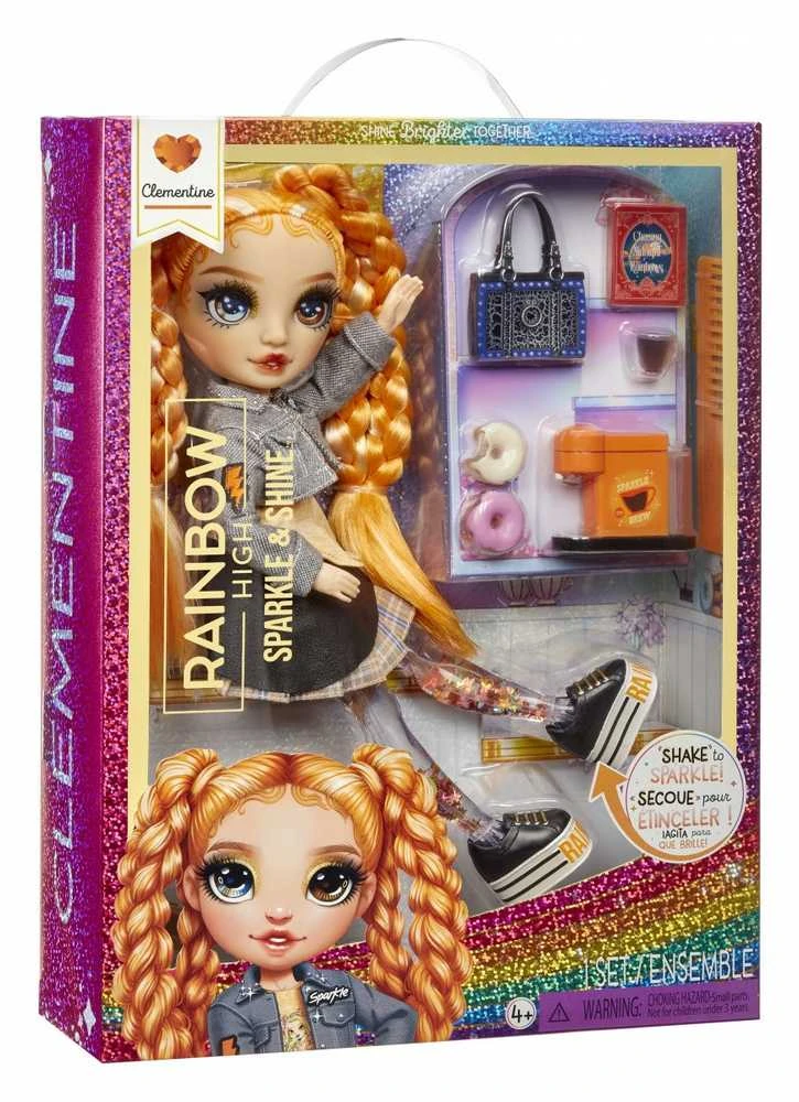 MGA Entertainment „Rainbow High Rainbow High Sparkle & Shine“ mados lėlė – Clementine, lėlė