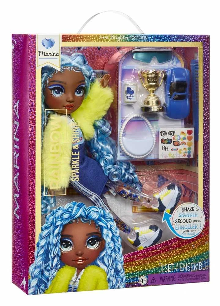 MGA Lėlė High Sparkle & Shine Fashion Dolls- MARINA