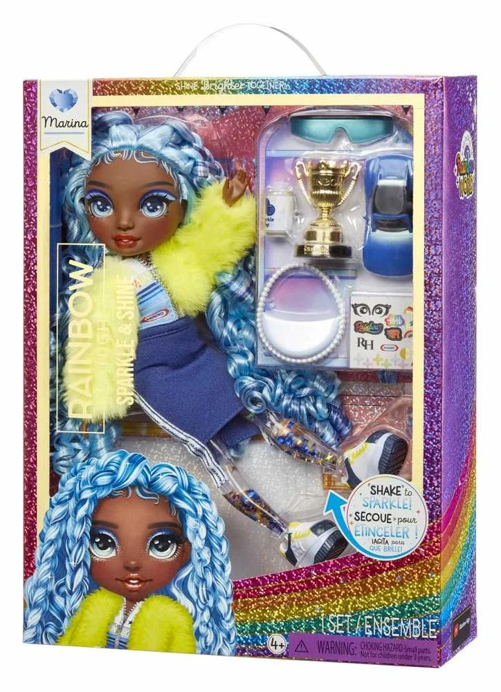 MGA Lėlė High Sparkle & Shine Fashion Dolls- MARINA