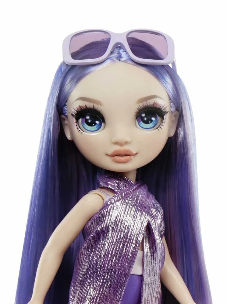 Rainbow High Swim & Style Violet Pur lėlė (507314/120377)