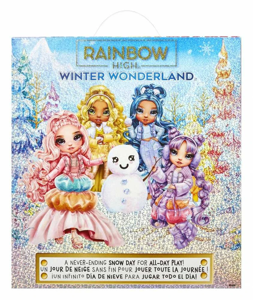 MGA 120865-EUC „Rainbow High Winter Wonderland“ lėlė – violetinė