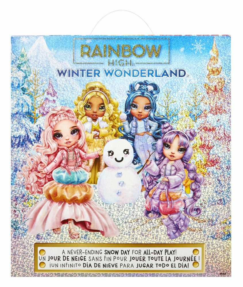 MGA Lėlė Rainbow High Winter Wonderland Sunny geltona 120858-EUC
