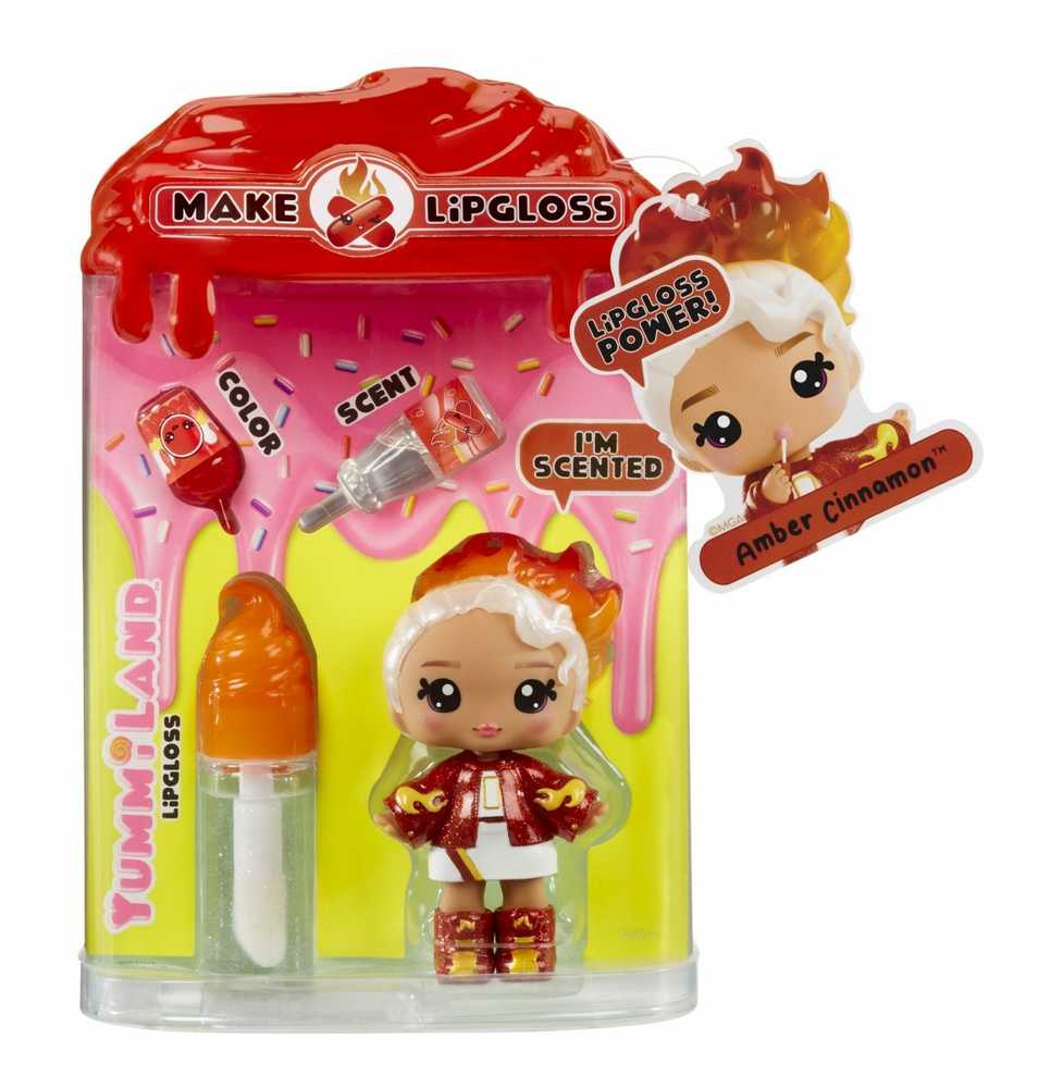 MGA Yummiland lūpų blizgis-lėlė Cinnamon Spice Amber Cinnamon 525615X1EUC