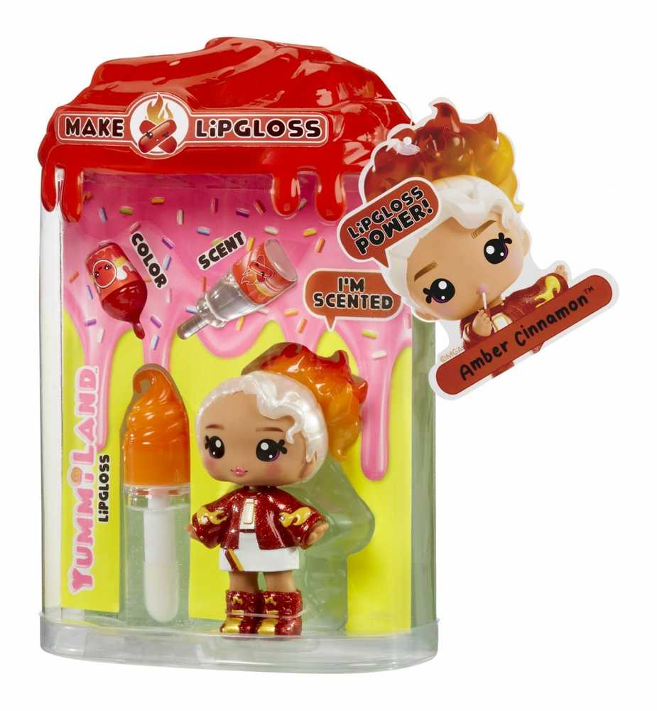 MGA Yummiland lūpų blizgis-lėlė Cinnamon Spice Amber Cinnamon 525615X1EUC