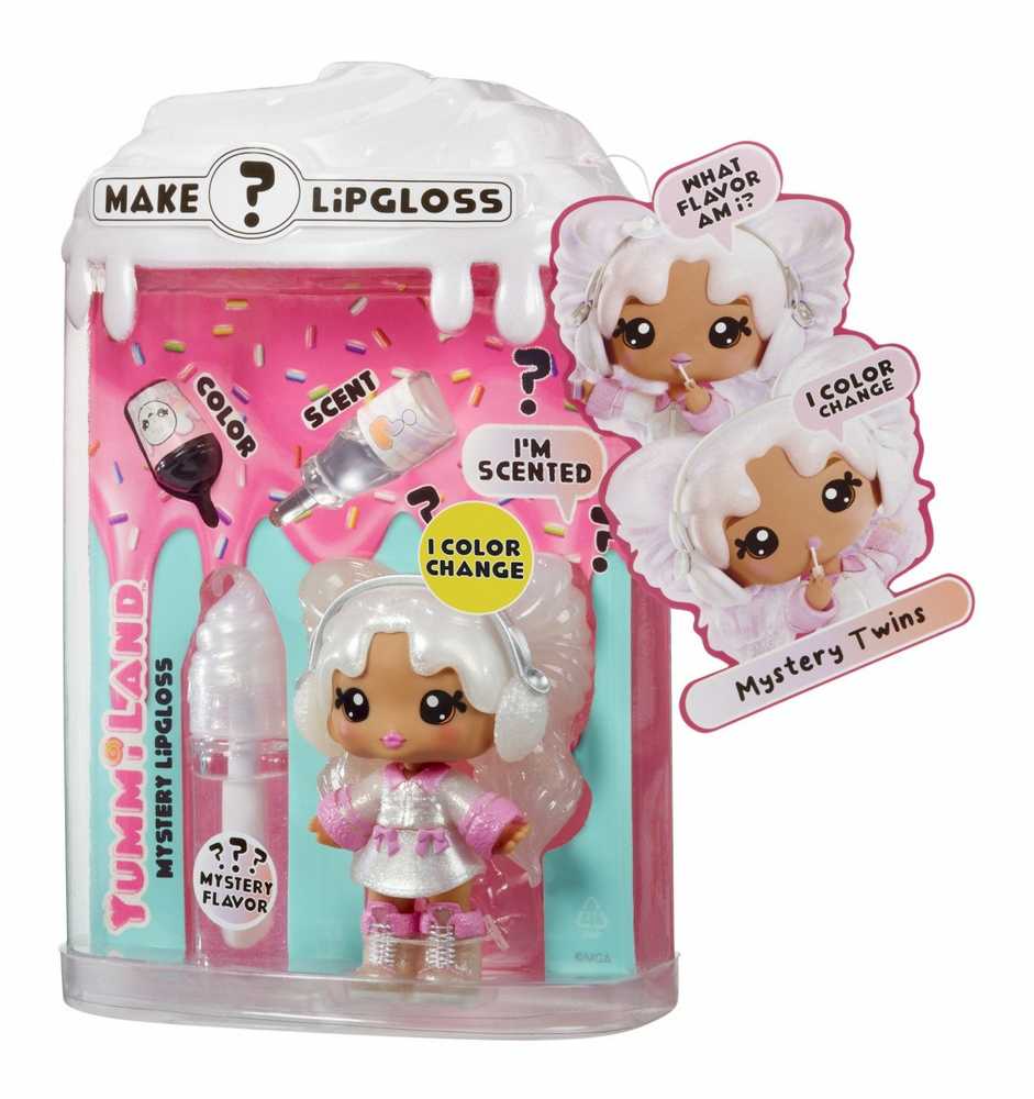 MGA 534563X1EUC Yummiland Lūpų blizgis Doll Series 2- Mystery Chase 2 (Neopolitan/Avery Ice Kreminis) for Sidekick
