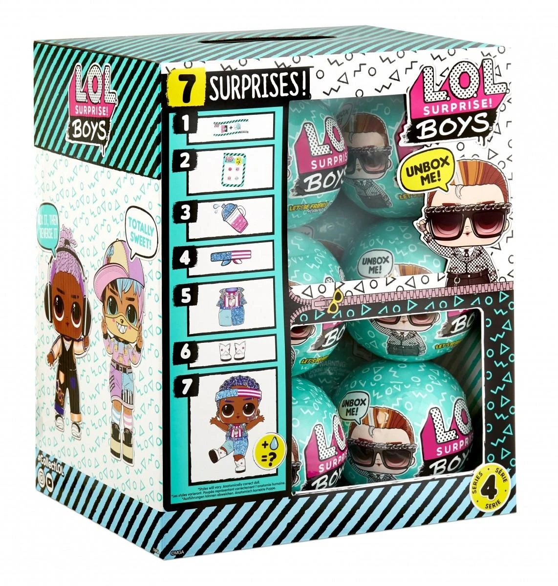 L.O.L Surprise L.O.L siurprise boys lėlytės broliukas