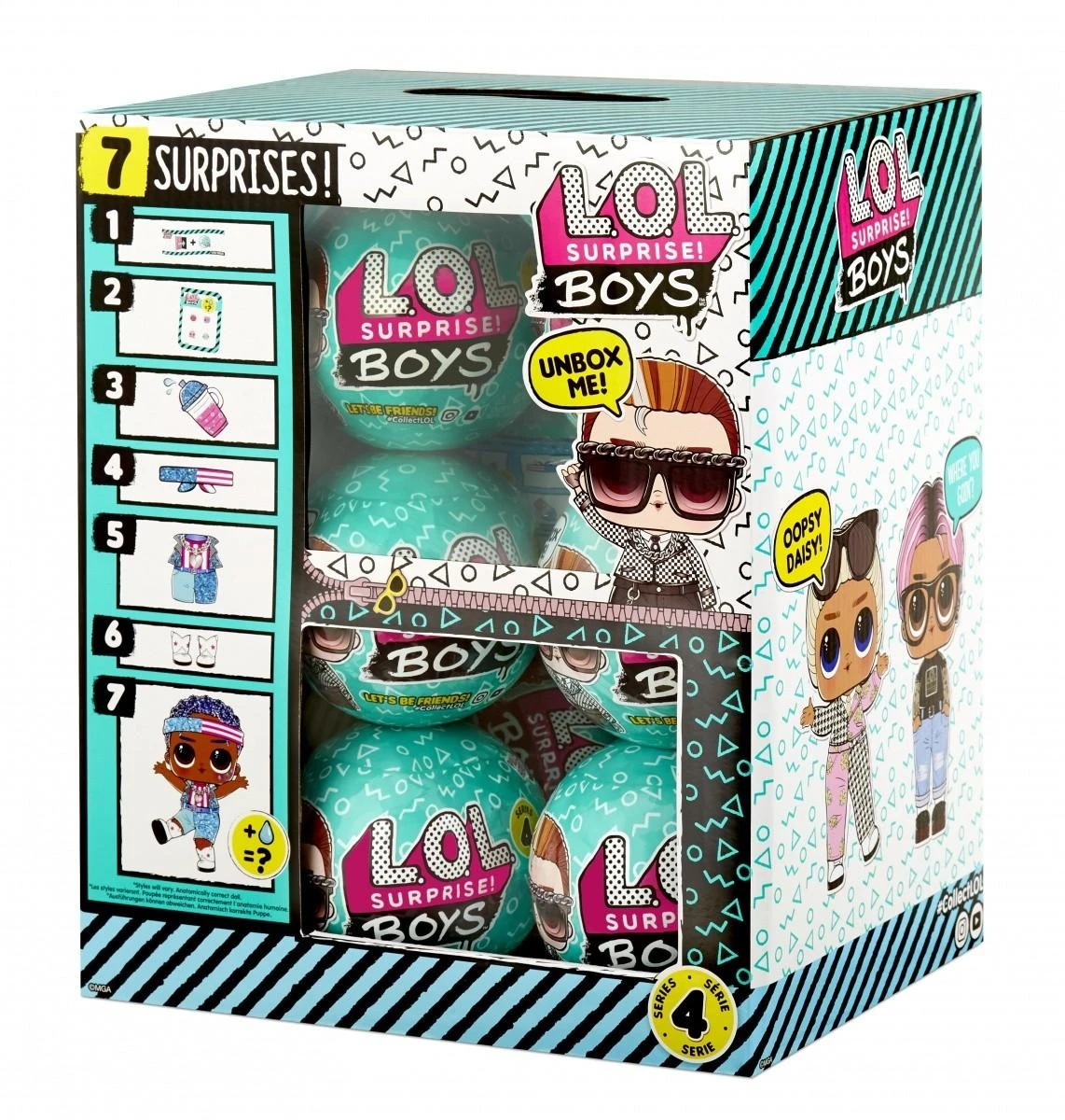 L.O.L Surprise L.O.L siurprise boys lėlytės broliukas