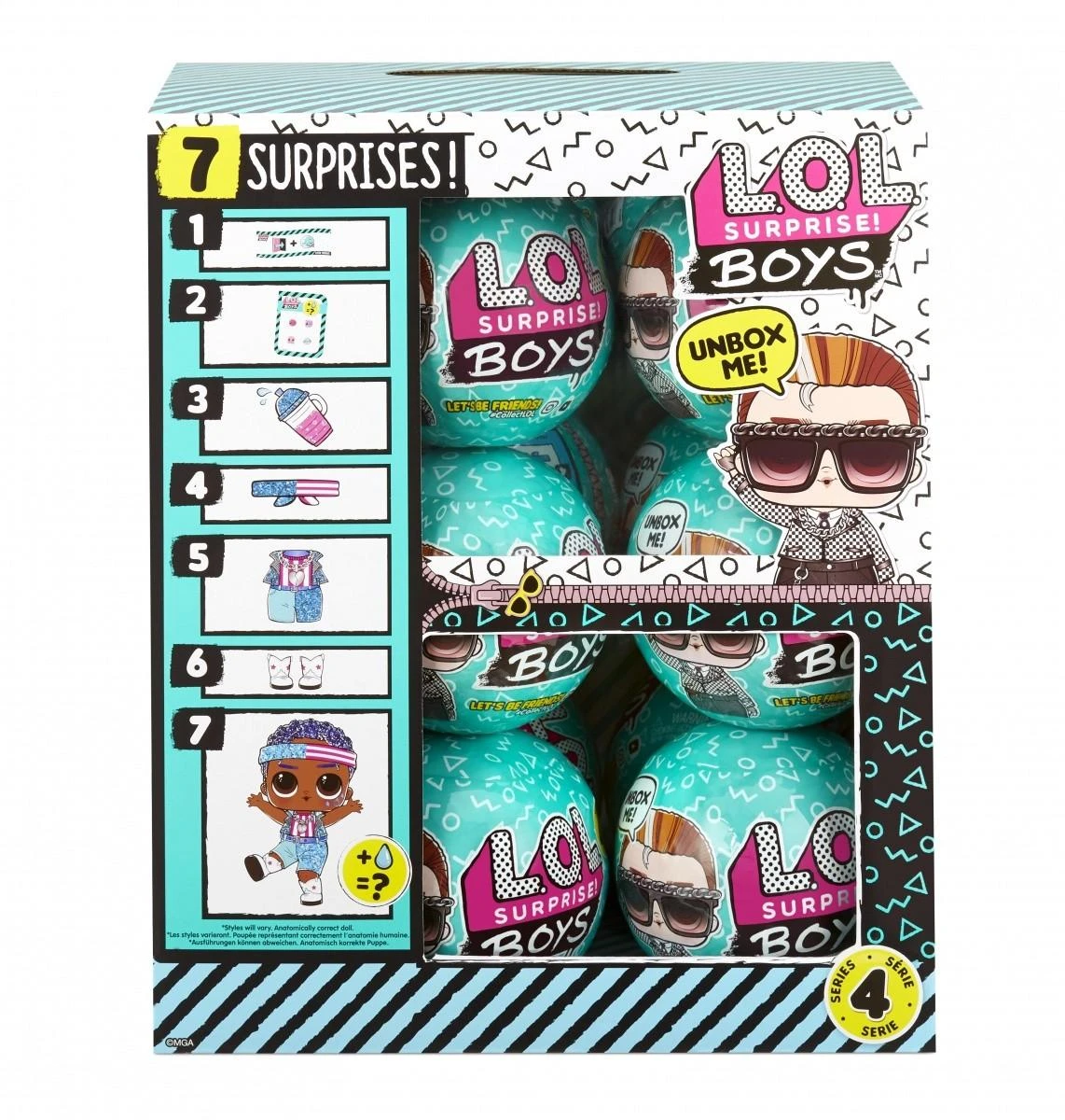L.O.L Surprise L.O.L siurprise boys lėlytės broliukas