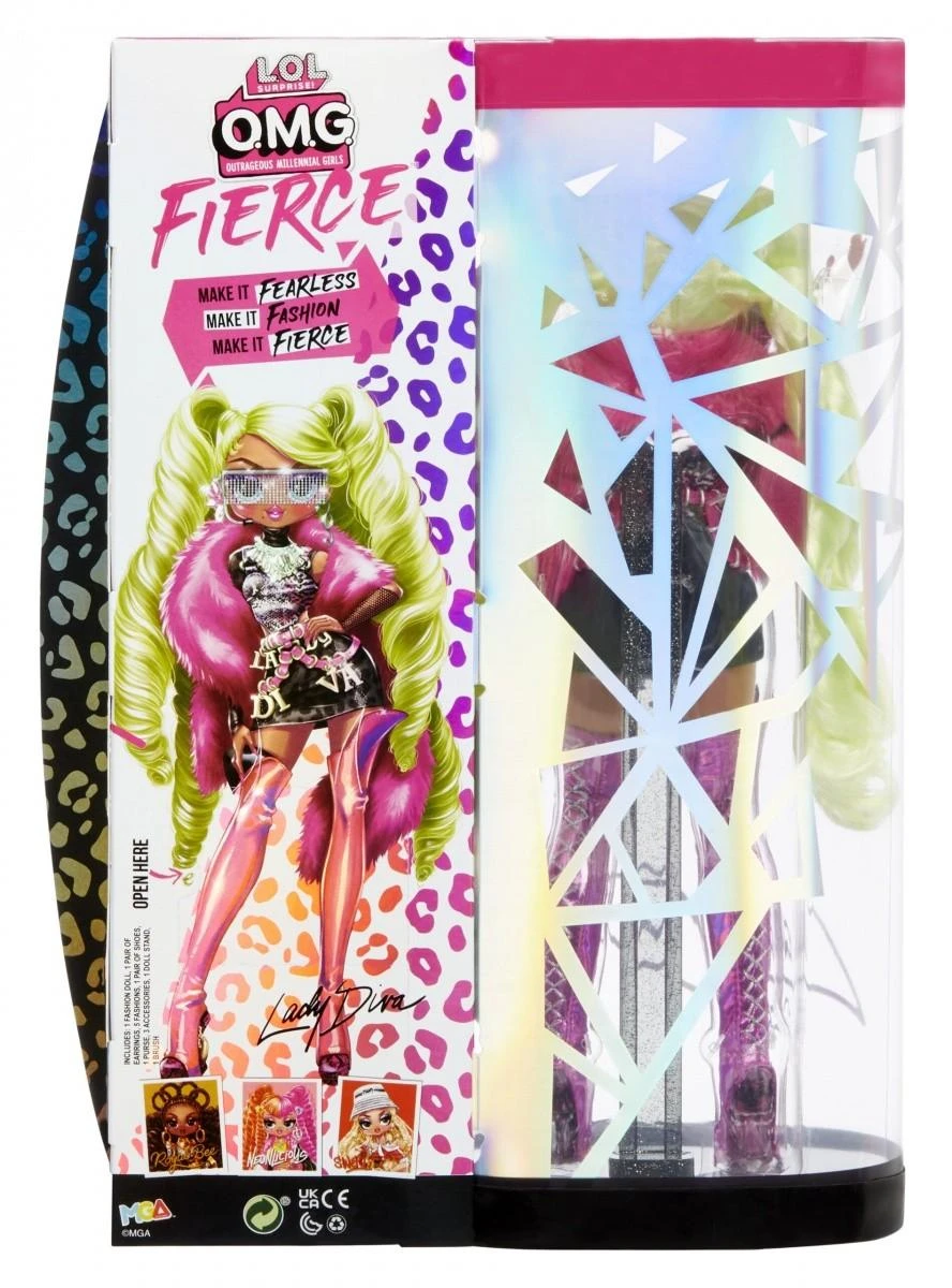 L.O.L. Surprise lėlė 707 OMG Fierce Lady Diva 585275