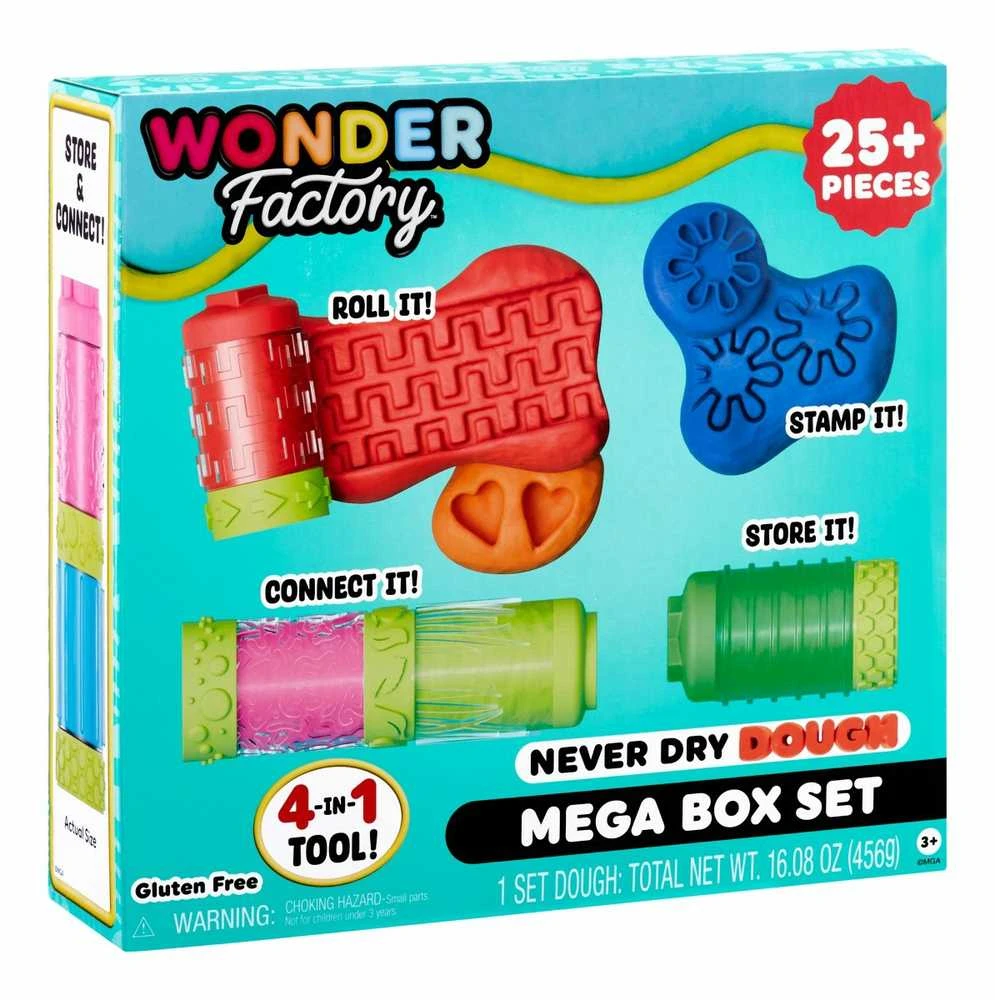 MGA Rinkinys Wonder Factory Niekada sausos tešlos mega dėžučių rinkinys 595137-EUC