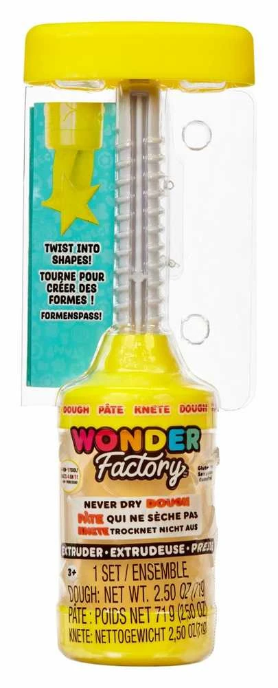MGA Modelino spaudyklė vaikams geltonas Wonder Factory rinkinys 532279