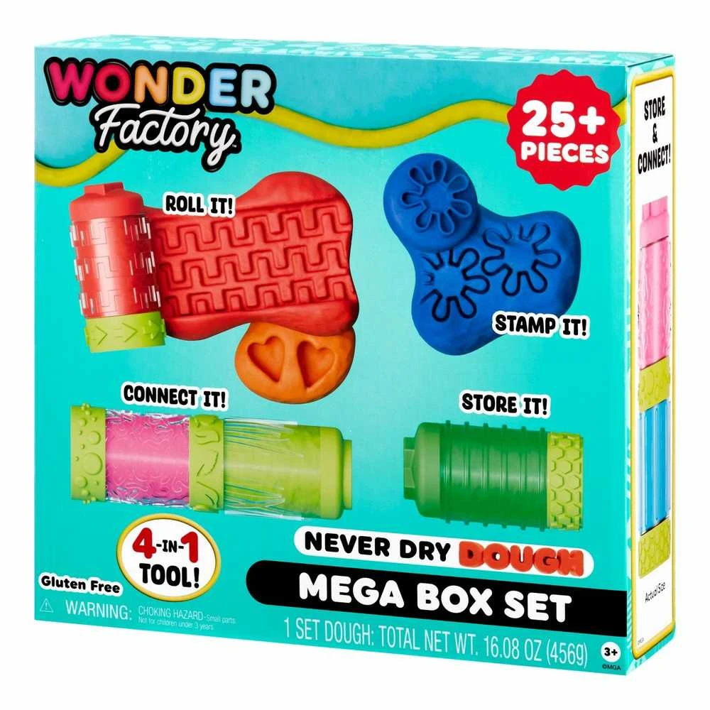 MGA Rinkinys Wonder Factory Niekada sausos tešlos mega dėžučių rinkinys 595137-EUC