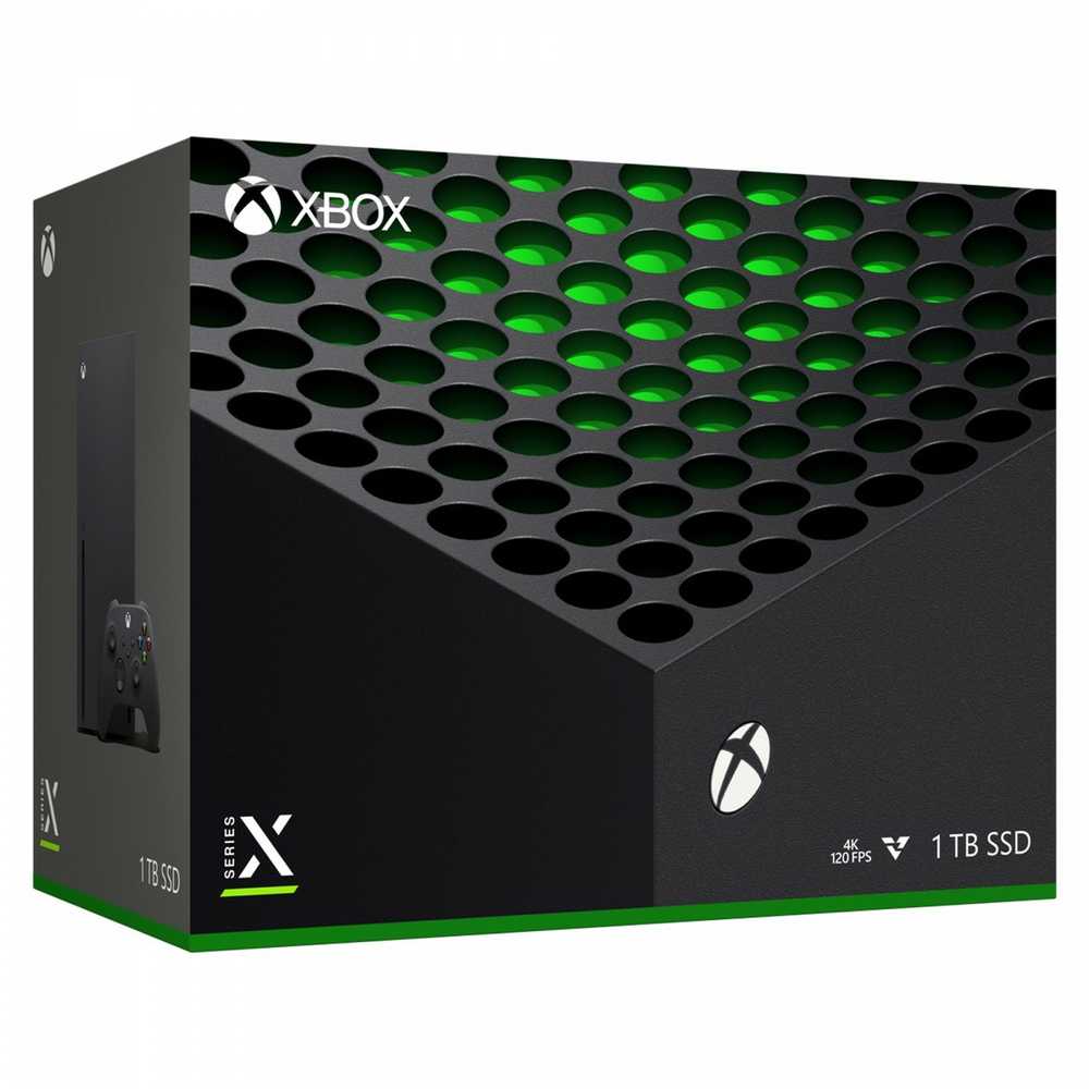 Konsolė XBOX SERIES X 1TB RRT-00010 (Pažeista pakuotė), žema