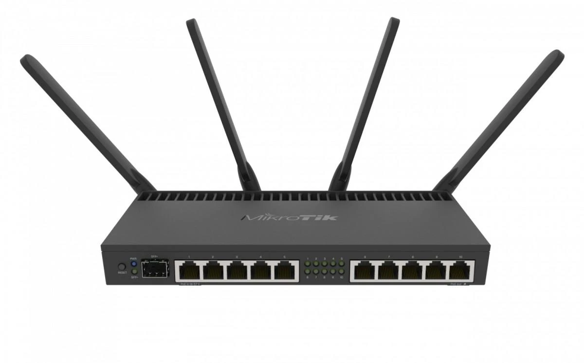 Maršrutizatorius „MikroTik“ | RB4011iGS+5HacQ2HnD-IN | 802.11ac | 10/100/1000 Mbit/s | Ethernet LAN (RJ-45) jungtys 10 | Tinklo palaikymas: Ne | MU-MiMO: Taip | Ne, mobilusis plačiajuostis ryšys: Ne