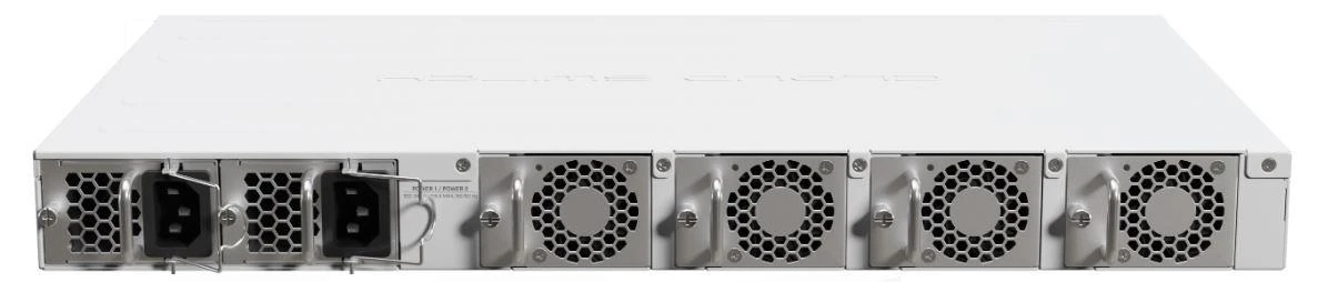 Maršrutizatorius MikroTik | Debesų kompiuterijos maršrutizatorių komutatorius su RouterOS L5 licencija | 518-16XS-2XQ-RM | Montuojamas į lentyną | SFP jungčių kiekis: 16x po 25G SFP28 jungtys; 2x po 25G SFP28 jungtys | Maitinimo šaltinio tipas: vidinis