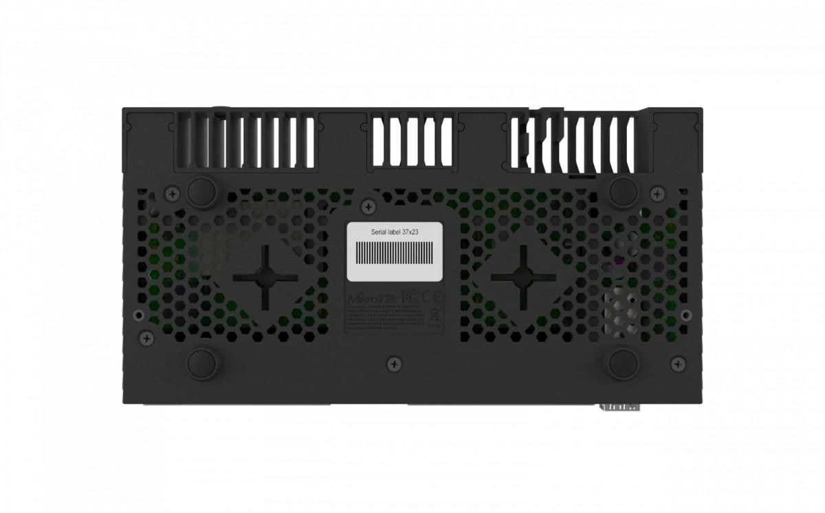 Mikrotik Laidinis Ethernet maršrutizatorius RB4011iGS+RM, keturių branduolių 1,4 GHz procesorius, 1 GB RAM, 512 MB, 1xSFP+, 1xnuoseklusis konsolės prievadas, PCB temperatūros ir įtampos monitorius, IP20, narvelinis ir stalinis korpusas su stovo jungtimis, RouterOS L5 | MikroTik | Ethernet maršrutizatorius | RB4011iGS+RM | Nėra „Wi-Fi“ | 10/100/1000 Mbit/s | Ethernet LAN (RJ-45) jungtys 10 | Mesh palaikymas: Ne | MU-MiMO: Ne | Nėra mobiliojo plačiajuosčio ryšio | Antenos tipas: Ne | 12 mėn.