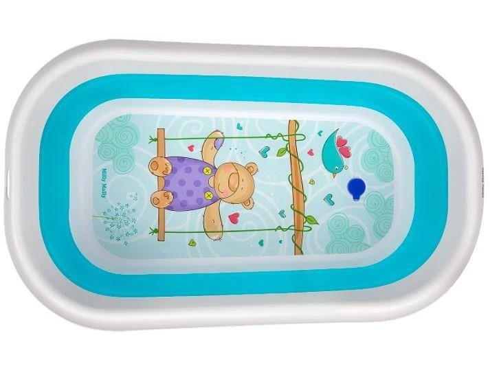 MILLY MALLY Sulankstoma vonia Aqua mėlyna