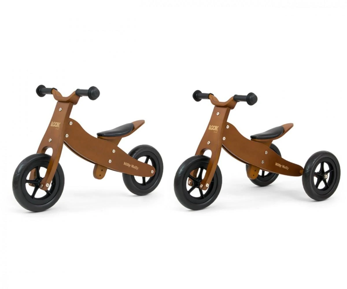 MILLY MALLY 2771 2in1 Transporto priemonės COOl/LOOK DARK NATURAL