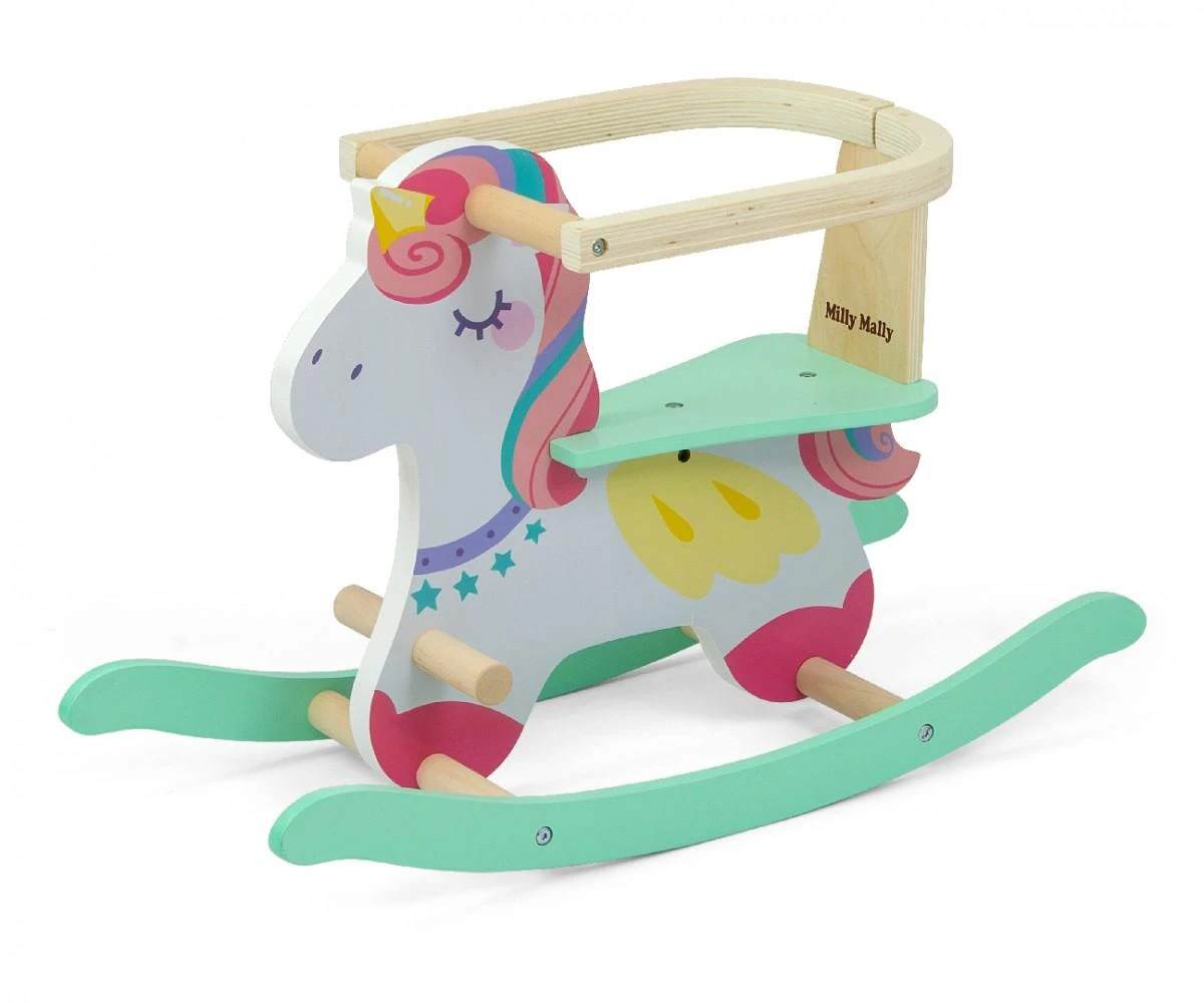 Medinis supamas žaislas Vienaragis Unicorn Milly Mally, 3330