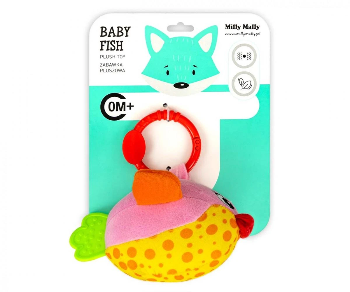 Milly Mally pliušinė žuvelė su pakabinamu žiedu