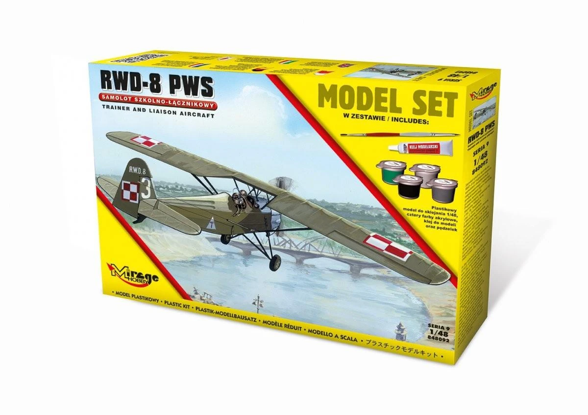 Mirage Hobby Mirage RWD-8 PWS modelio rinkinys