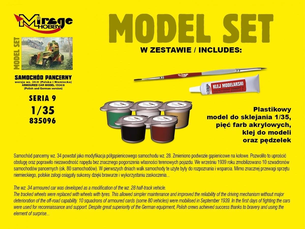 Mirage Karinės mašinos modelis