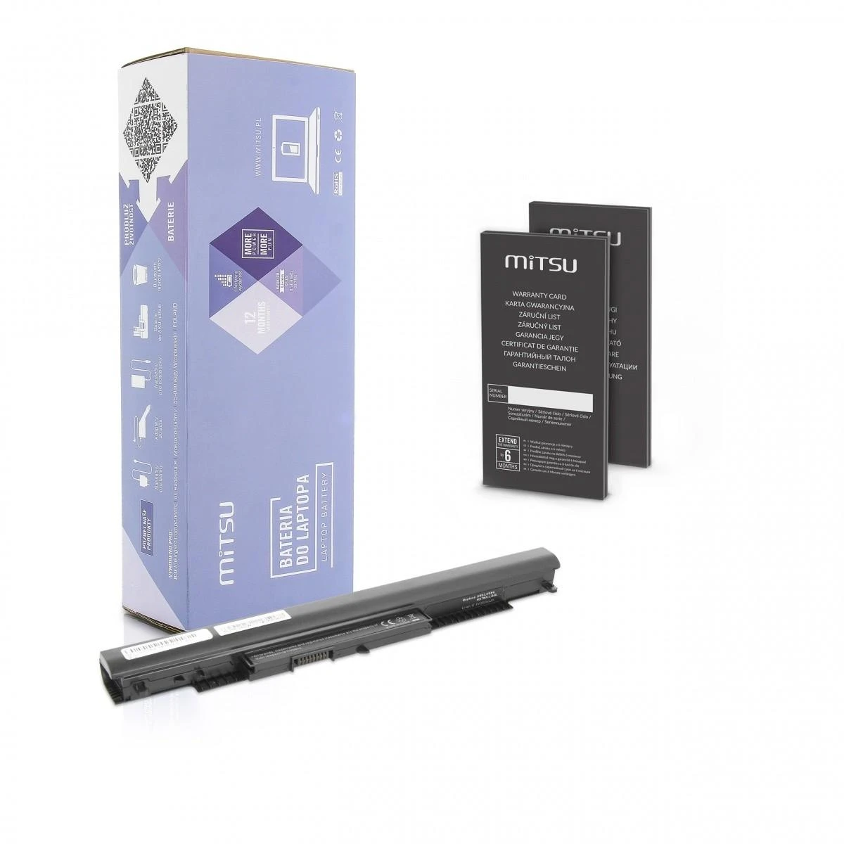 „Mitsu“ akumuliatorius, skirtas HP 240 G4, 255 G4 -11.1v (2200 mAh 29 Wh)