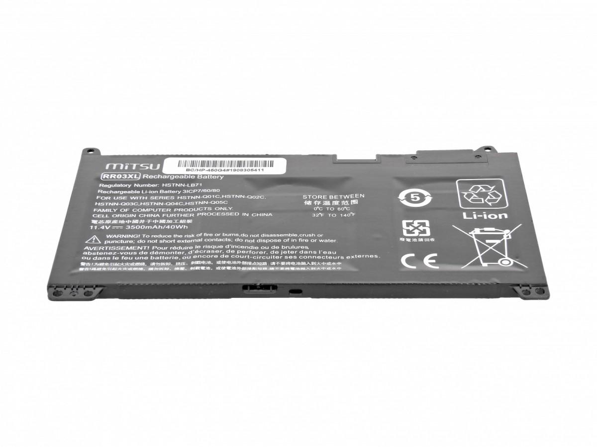 Nešiojamo kompiuterio akumuliatorius Mitsu BC/HP-450G4