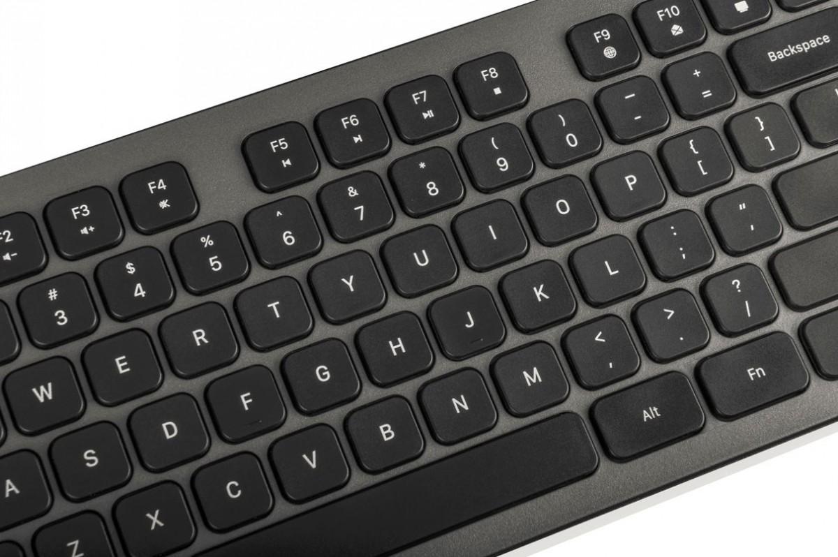 Belaidė Klaviatūra ir Pelė - Modecom 5200C Ergonomiška Juoda/Pilka