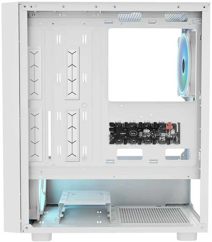 „Modecom Breeze ARGB Flow“ balta