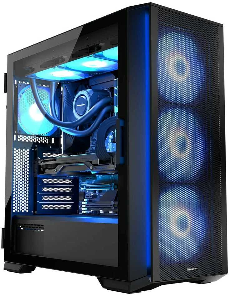 Kompiuterio Korpusas - Modecom Horizon Argb Flow MIDI USB 3.0 X 2 CYPE-C