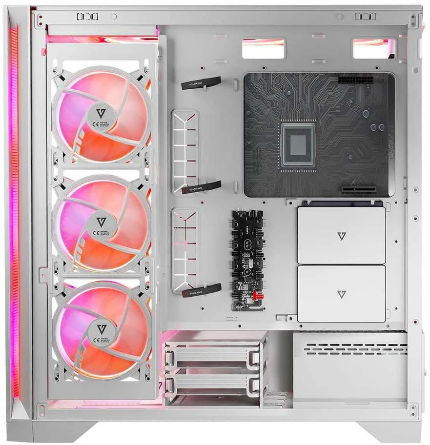MODECOM Case VOLCANO EXPANSE S APEX ARGB MIDI Baltas