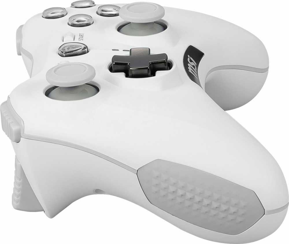 Žaidimų pultas MSI Force GC30 V2, baltos spalvos